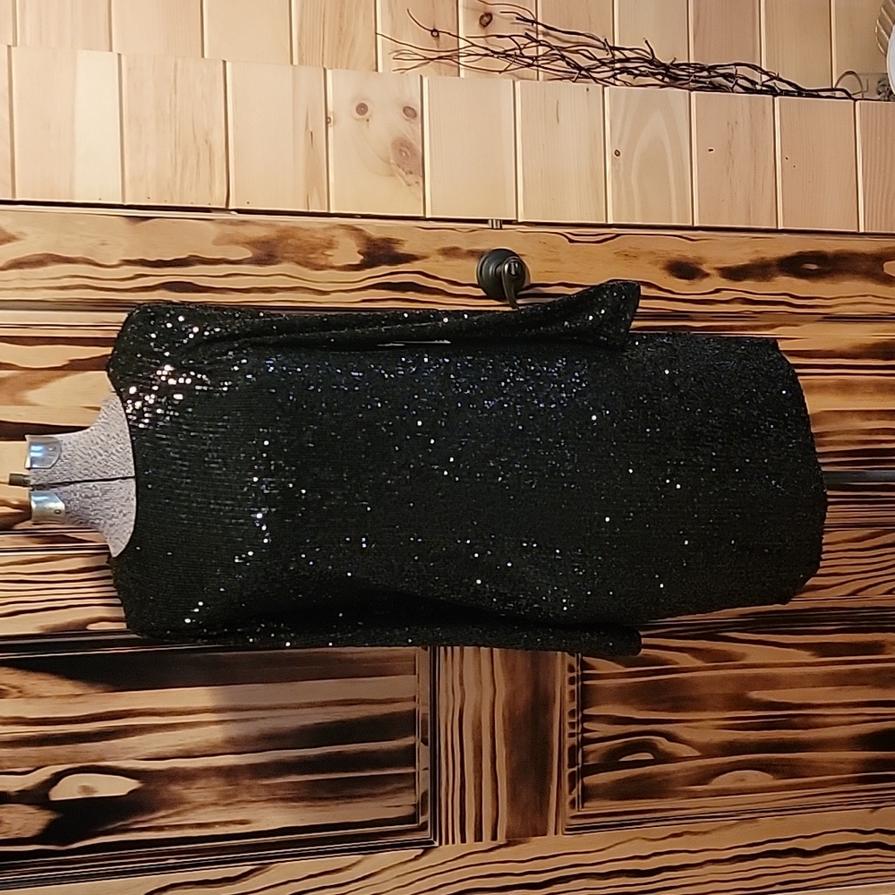 Express Sequin Shift Dress